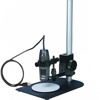 Microscop digital de masurare 10~200× cu stand universal