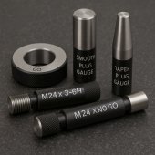 Calibru tampon pe comanda Go / No-Go (Trece / Nu Trece)