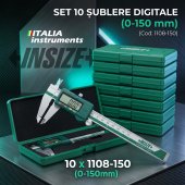 Set 10 buc. Sublere digitale 0-150 (certificate inspectie incluse) Insize