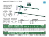 Subler digital 10-300 pentru masurarea canelurilor la flanse Insize