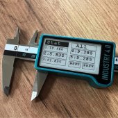 Subler E-ink Wireless 0-150 mm Industry 4.0 (DataMet E-ink)