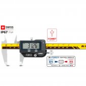 Șubler digital SwissMet Bi-Force cu precizie ridicata IP67, 0-150mm (certificat ISO17025)